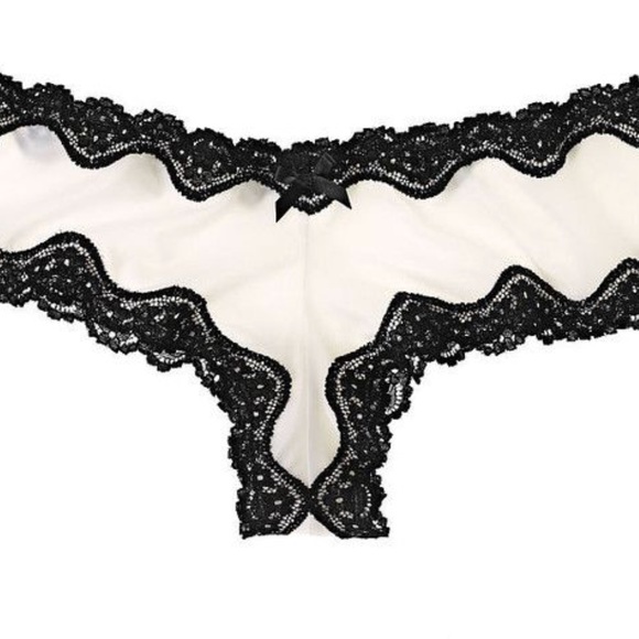 Victoria's Secret Other - Victoria’s Secret Very Sexy Cheeky Black White